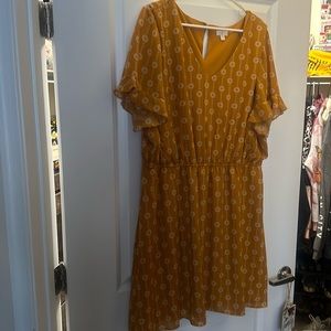 Dandelion yellow dress